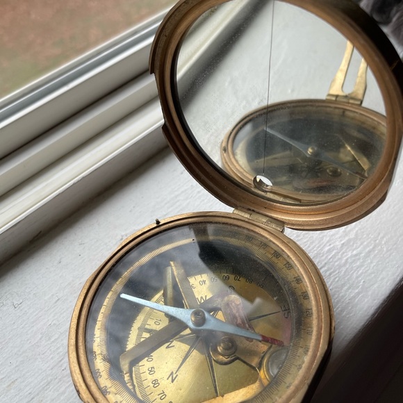 Antique Natural Sine compass nautical device - Picture 5 of 9